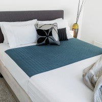 Conni X-wide Bed Pad with tuck-ins Mauve