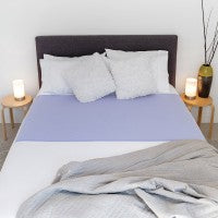 Conni X-wide Bed Pad with tuck-ins Mauve