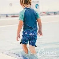 Conni Kids Swim Shorts Ocean Blue