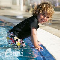 Conni Kids Swim Shorts Sand Castle