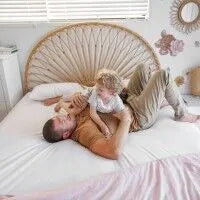 Conni Micro-Plush -  Waterproof Flat Sheet - White