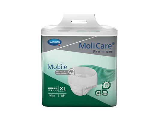 Molicare Premium Mobile 5 Drops Extra Large Waist 130 170cm Unisex 1183ml