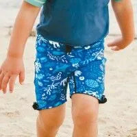Conni Kids Swim Shorts Ocean Blue