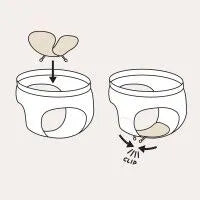 Ladies Reusable Undergarment Liners