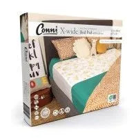 Conni Kids X-wide Bed Pad with tuck-ins - Unicorn & Dinosaur