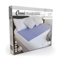 Conni X-wide Bed Pad with tuck-ins Mauve