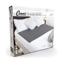 Conni X-wide Bed Pad with tuck-ins Mauve