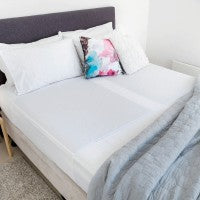 Conni X-wide Dual Bed Pad with tuck-ins Mauve