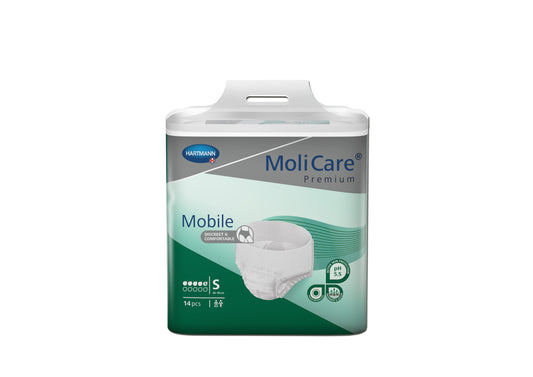 Molicare Premium Mobile 5 Drops Small Waist 60 90cm Unisex 941ml